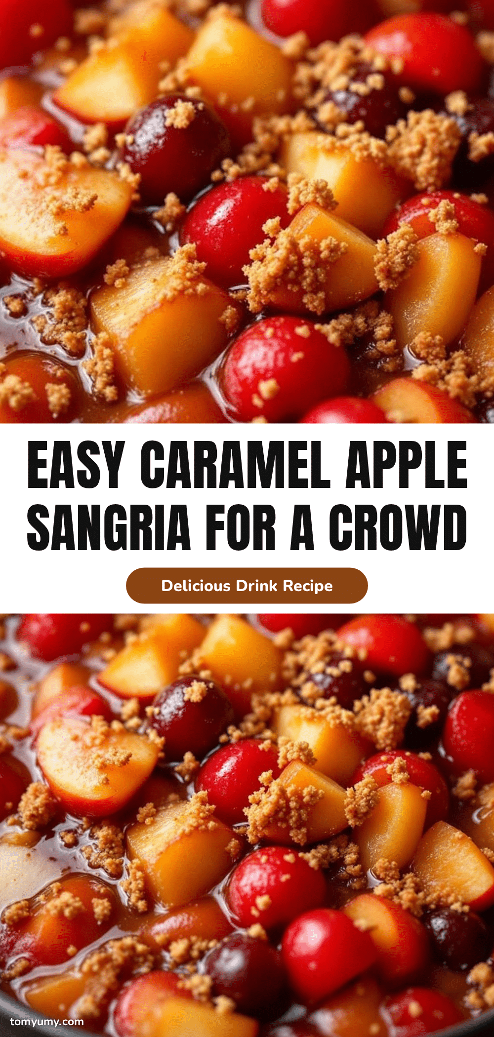 easy caramel apple sangria recipe