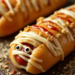 Easy Halloween Mummy Hot Dogs - featured image
