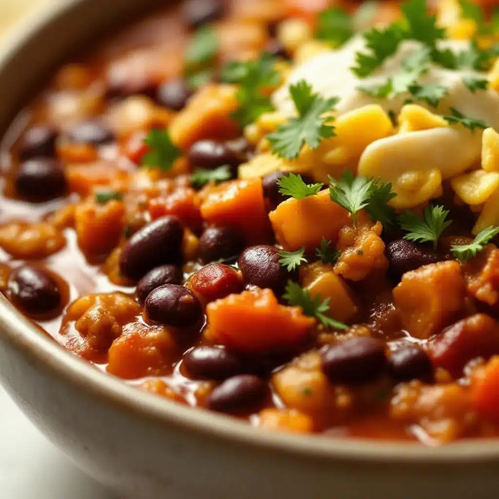 healthy turkey chili - featured image