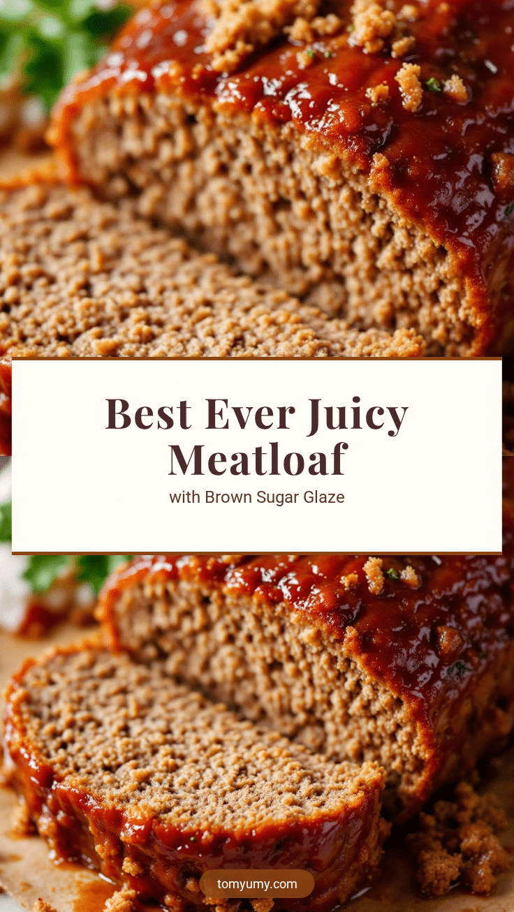 juicy classic meatloaf with brown sugar glaze recipe
