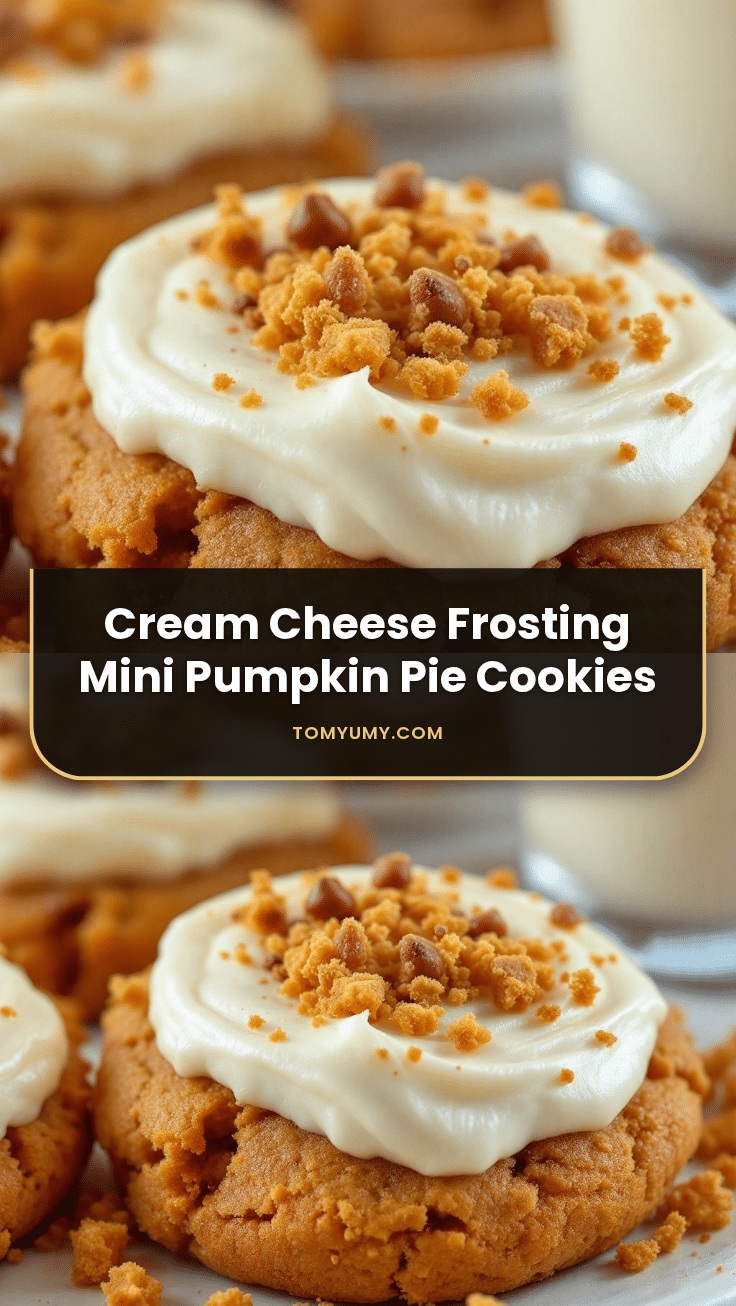 mini pumpkin pie cookies recipe