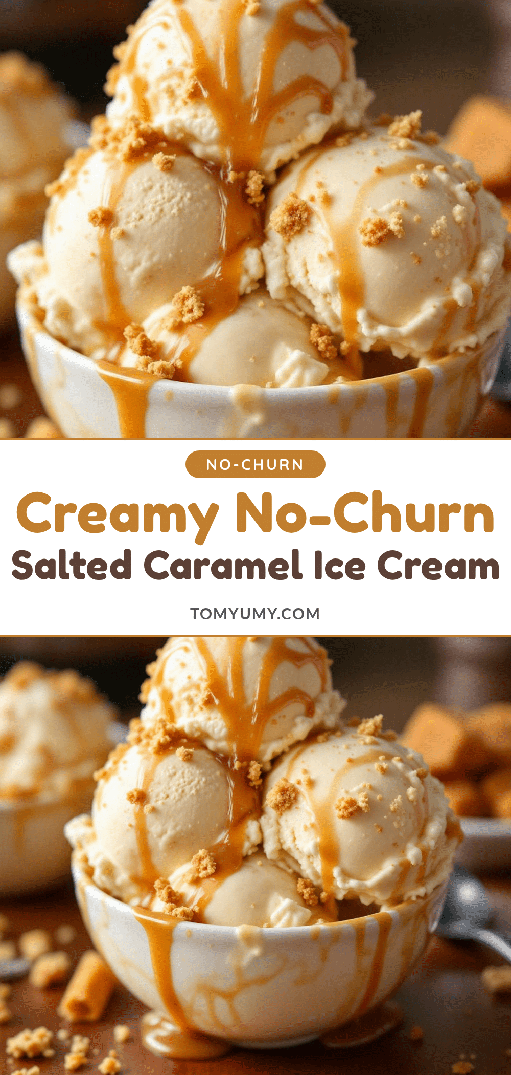 no-churn salted caramel ice cream recipe