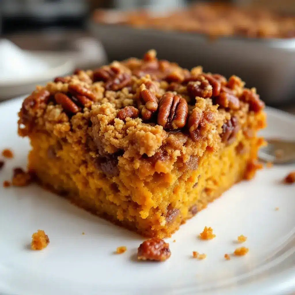 pumpkin dump cake preparation steps