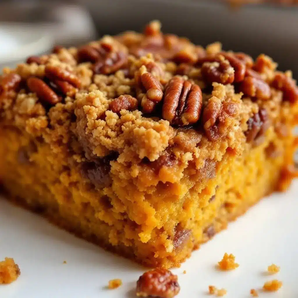 pumpkin dump cake - featured image