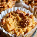 pumpkin spice baked oatmeal cups - featured image