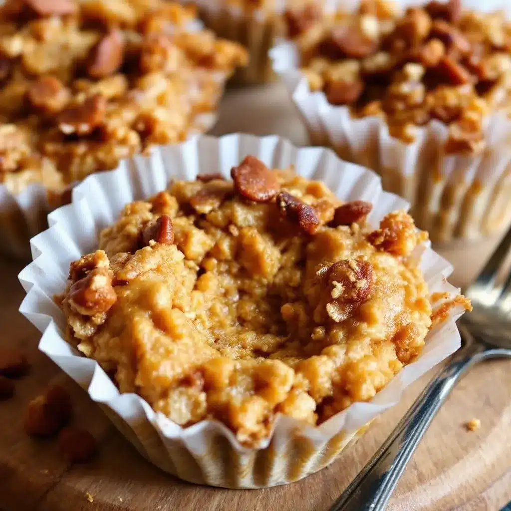 pumpkin spice baked oatmeal cups preparation steps