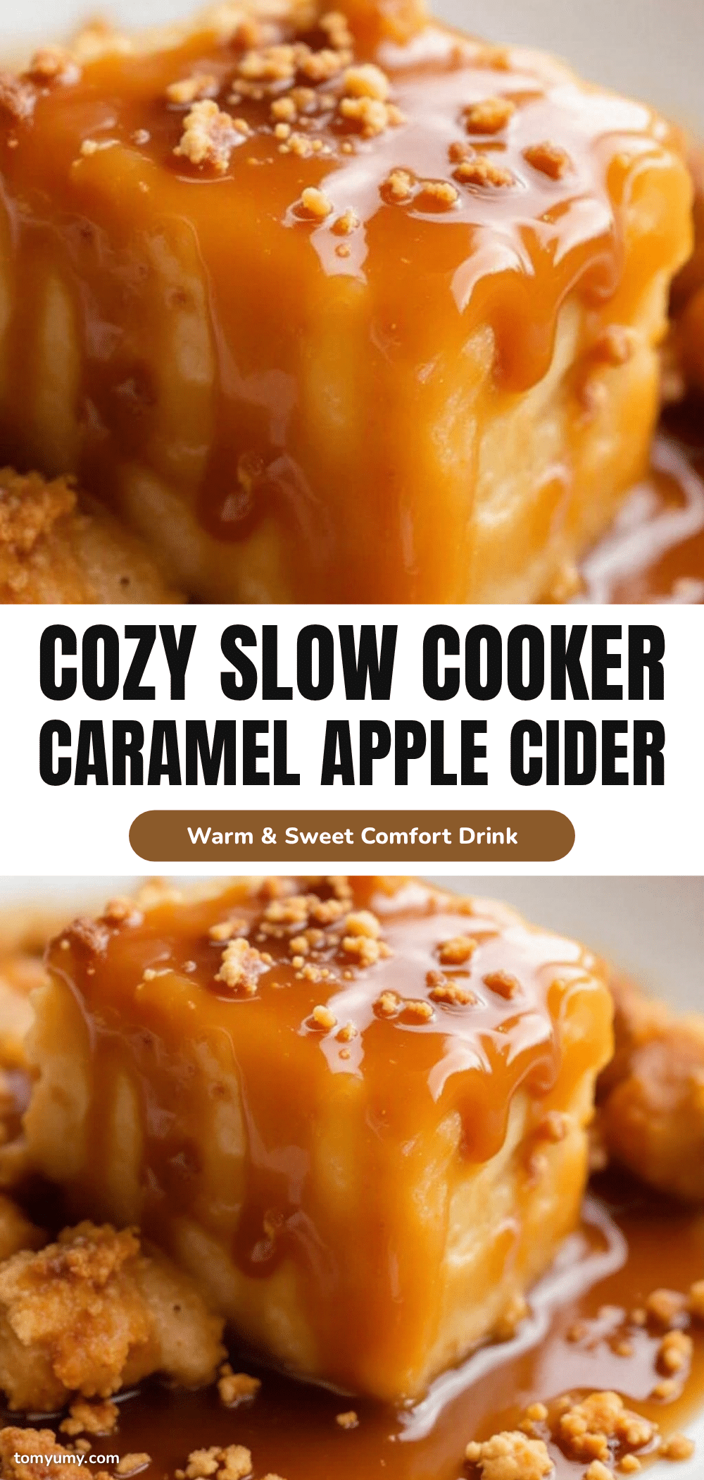 slow cooker caramel apple cider recipe