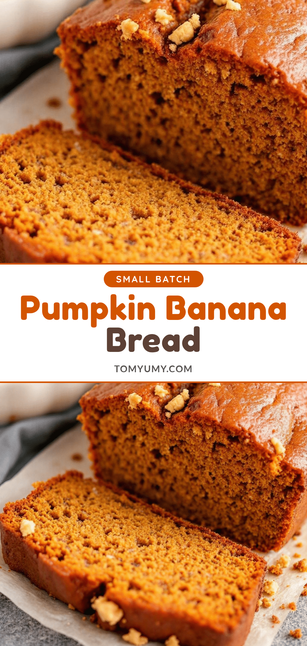 small-batch pumpkin banana bread recipe