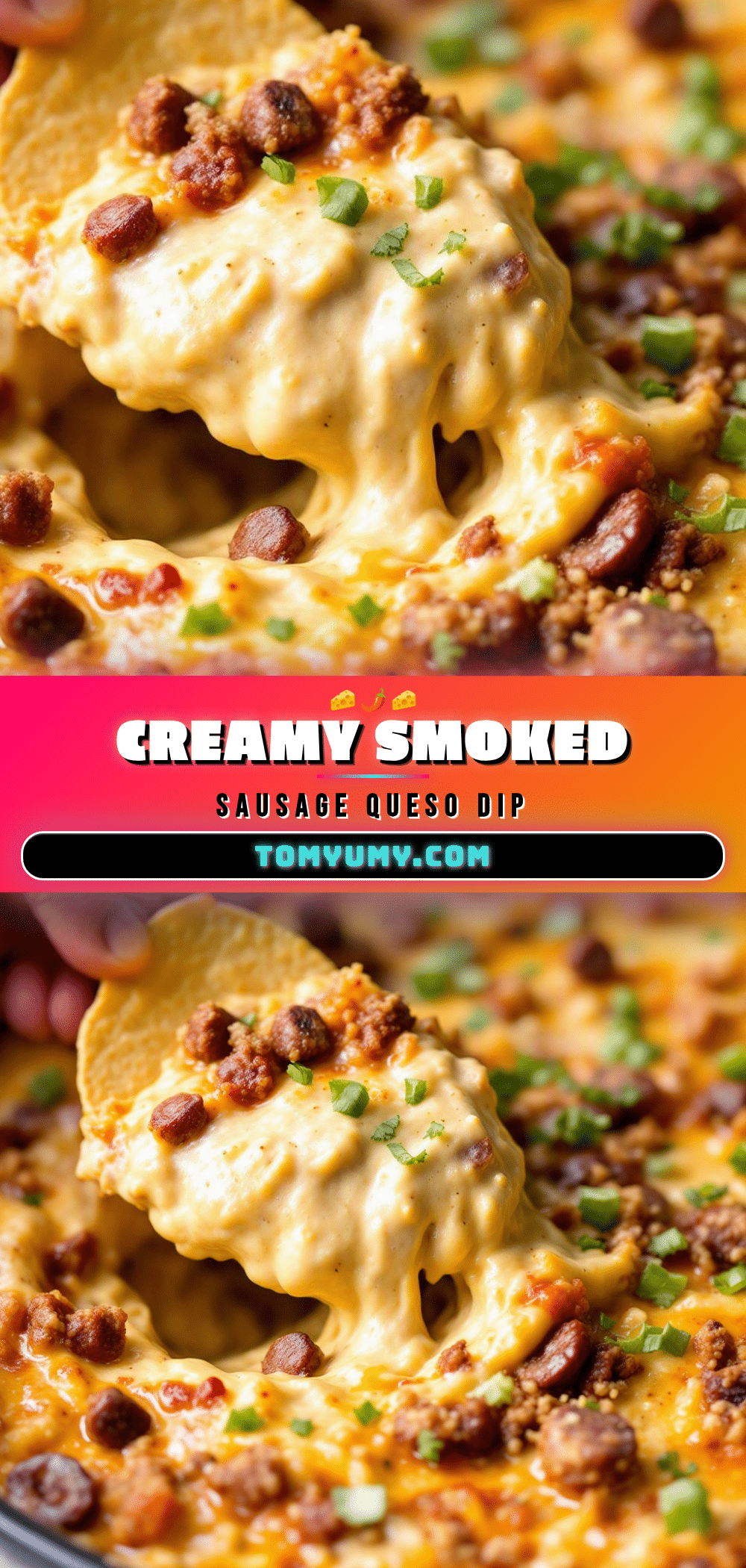 smoked sausage queso dip recipe