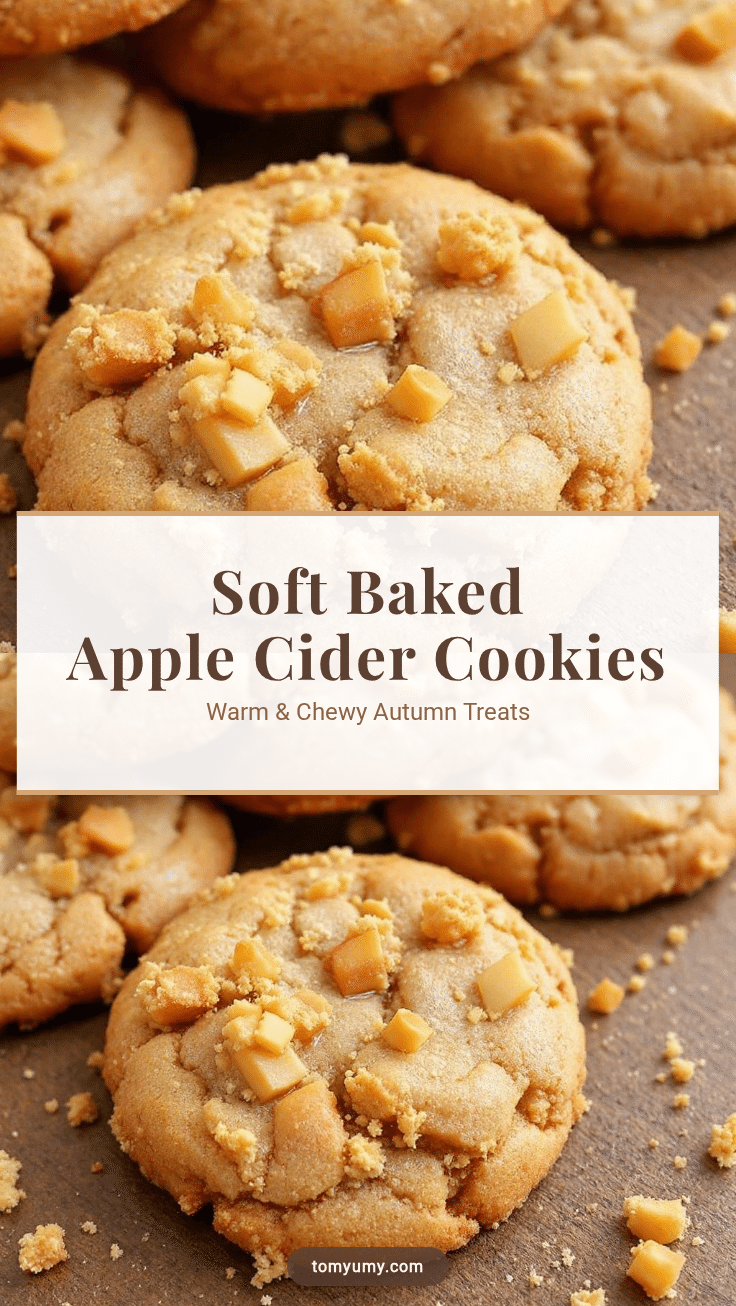 soft-baked apple cider cookies recipe