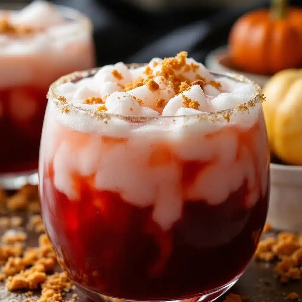 spooky halloween punch with dry ice fog - featured image