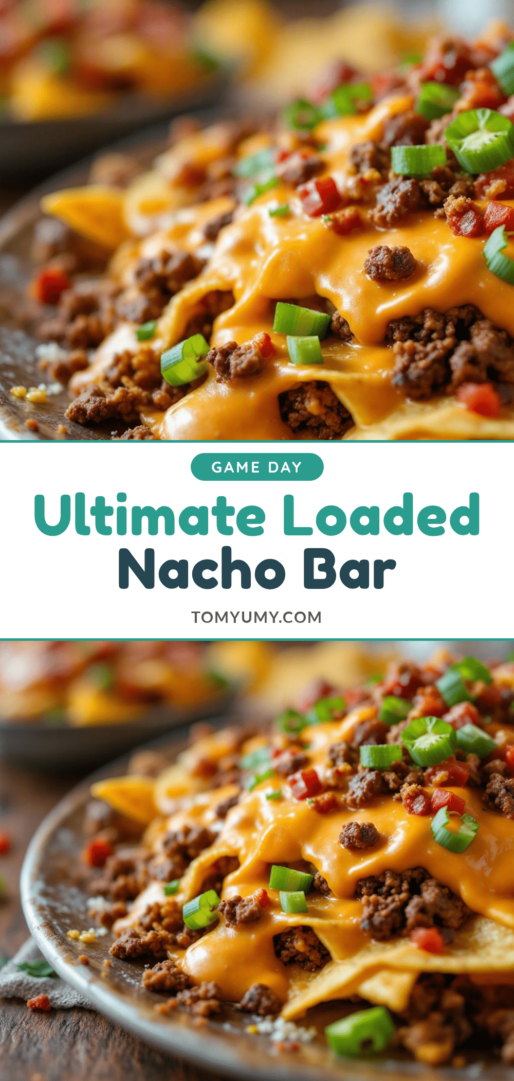 Ultimate Loaded Nacho Bar with Creamy Queso recipe